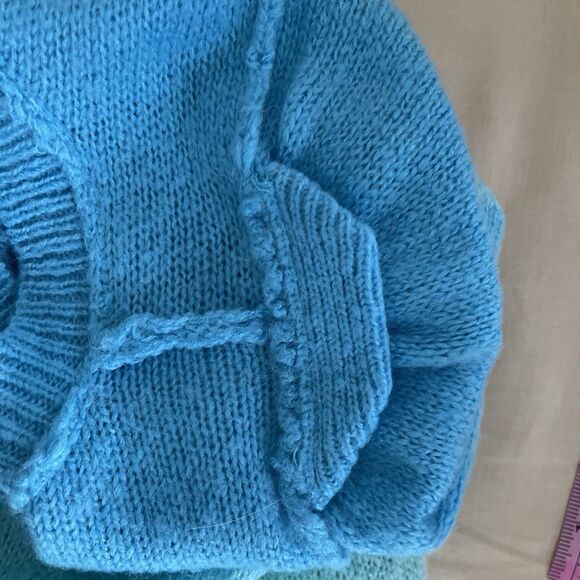 Lilly Pulitzer Olinia Sweater Seabreeze Blue Marled Ombre Women's Size S - Picture 8 of 8